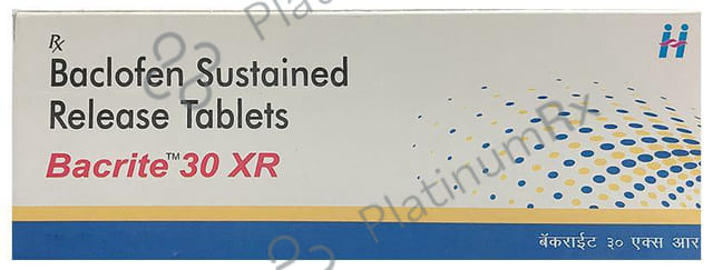 Bacrite XR 30mg Tablet SR 10s