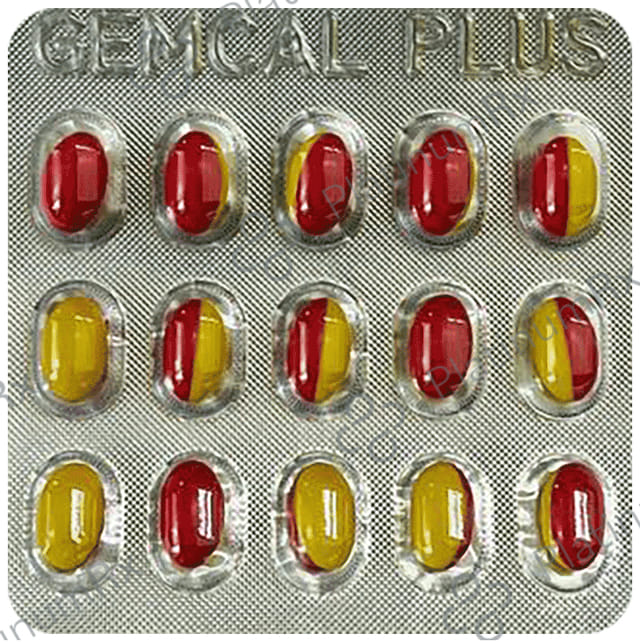 Gemcal Plus Capsule 15s