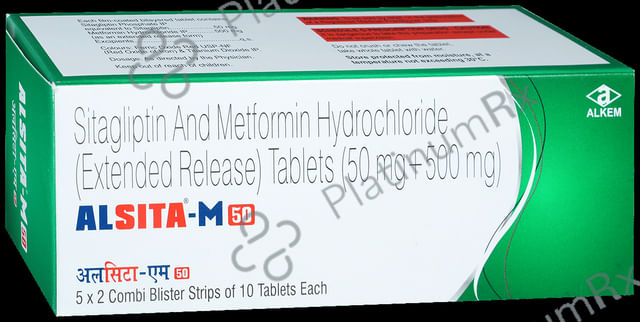 Alsita M 50/500mg Tablet ER 10s