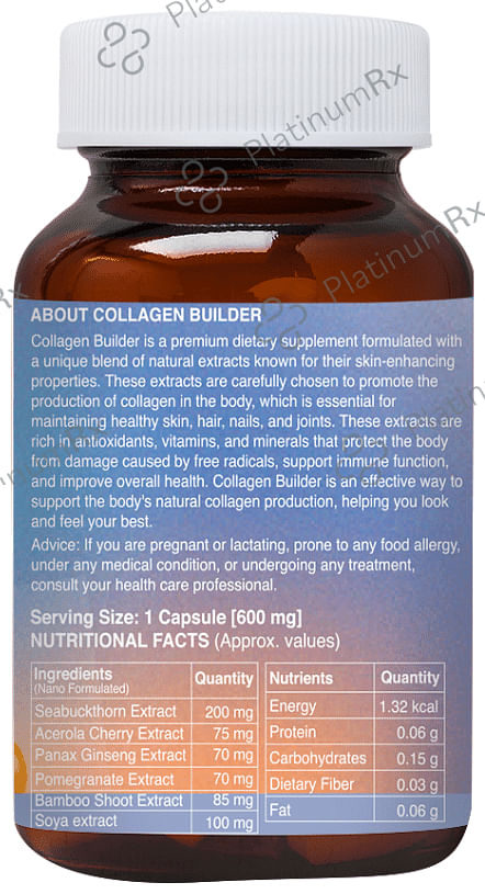 Zeroharm Sciences Collagen Builder Veg Capsule