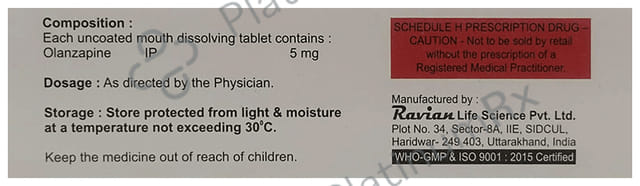 Olafast 5mg Tablet MD