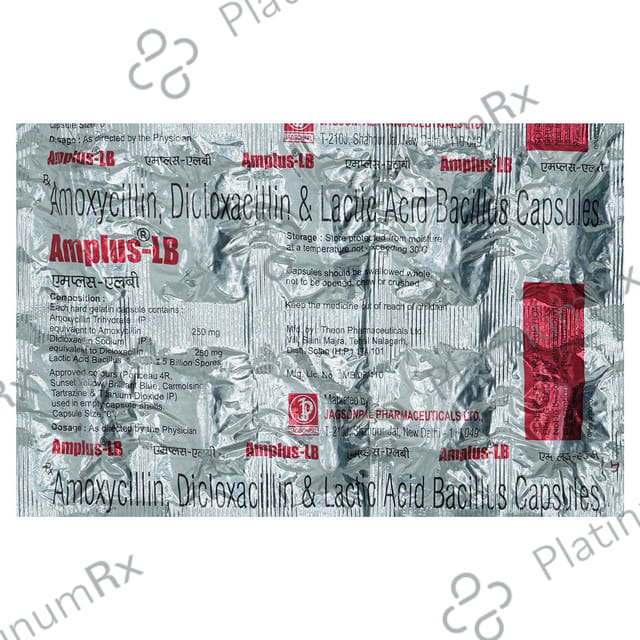 Amplus LB 250/250mg Capsule 10s