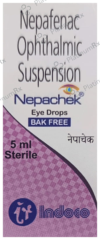 Nepachek Eye Drop Bak Free