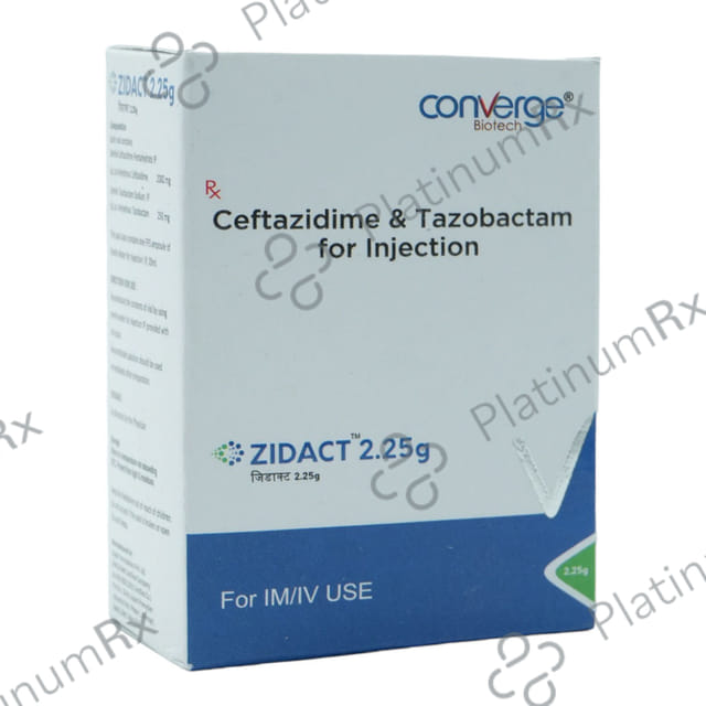 Zidact 2000mg/250mg Injection
