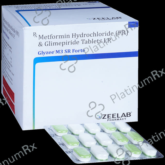 Glyzee M 3 SR Forte Tablet