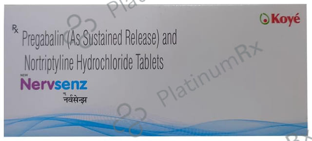 Nervsenz 75mg/10mg Tablet