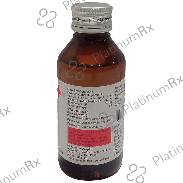 Bricarex LS Plus 30/50/1mg Syrup 100ml