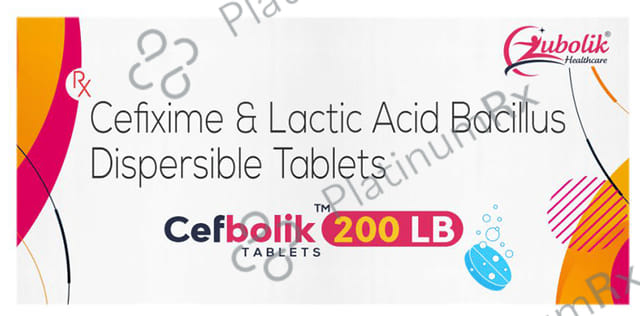 Cefbolik 200 LB Tablet DT