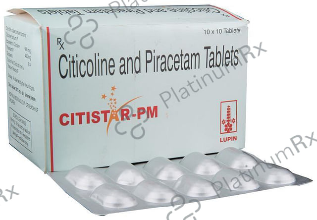 Citistar PM 500/400mg Tablet 10s