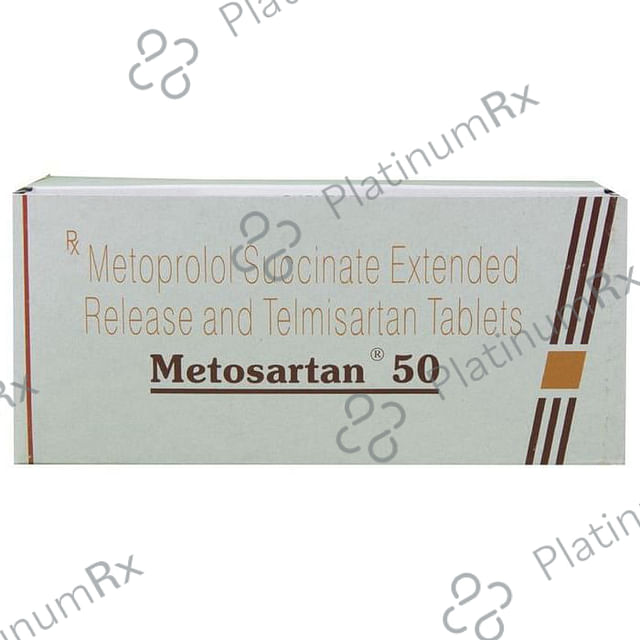 Metosartan 40/50mg Tablet ER 10s