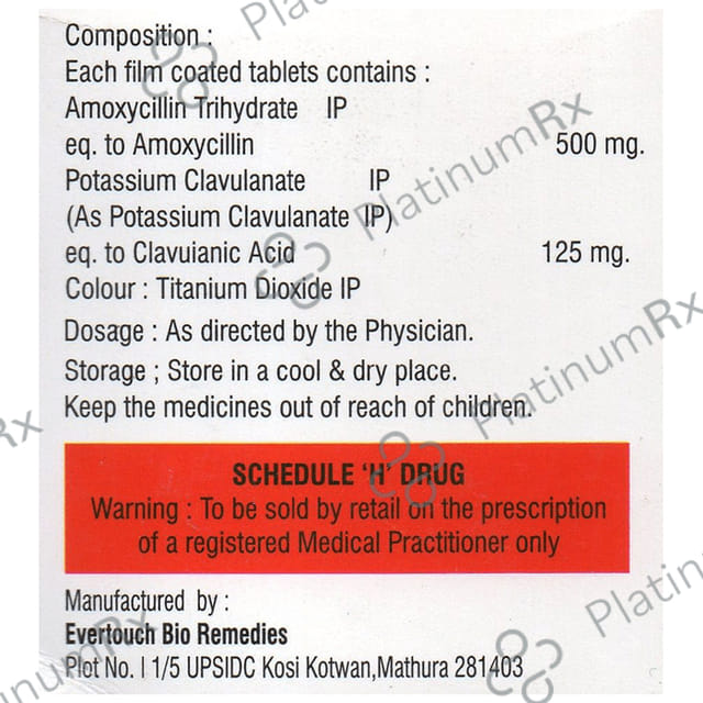 Kediclave 625 Tablet