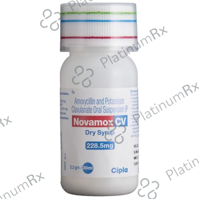 Novamox CV 228.5mg Dry Syrup 30ml