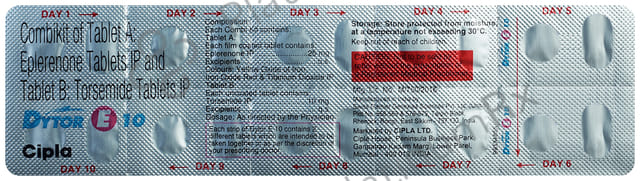 Dytor E 10/25mg Combi Kit Tablet 20s 10x(10+10)