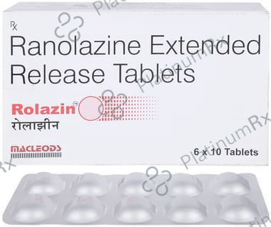 Rolazin 500mg Tablet ER 10s