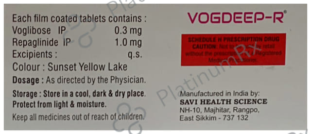 Vogdeep R 1mg/0.3mg Tablet