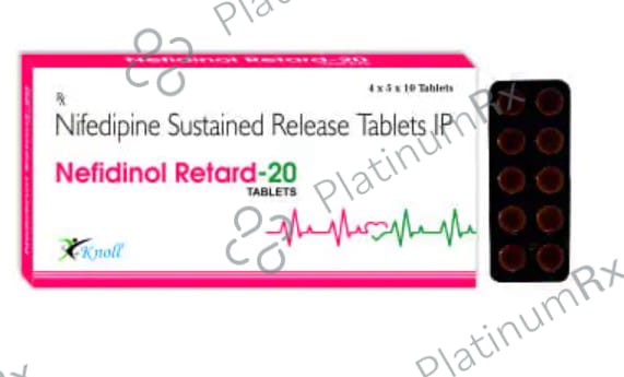 Nefidinol Retard 10mg SR Tablet 10s