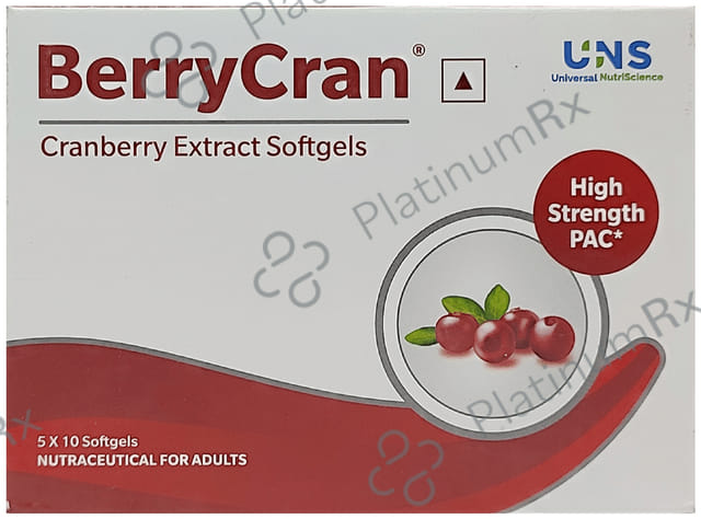 Berrycran High Strength Cranberry Extract Softgel