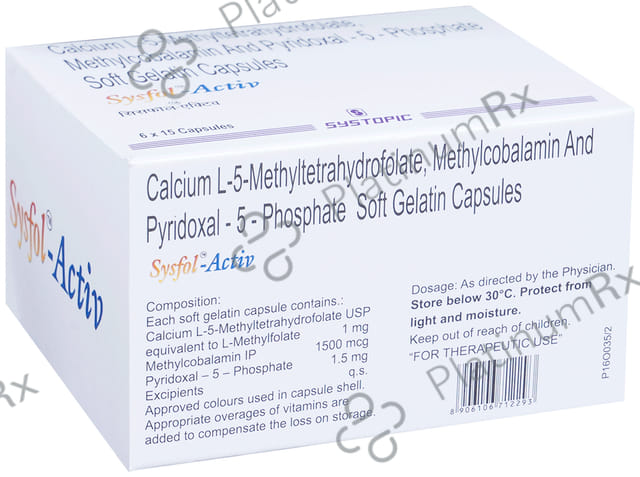Sysfol Activ 1mg Capsule 15s