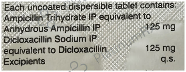 Ampilox Kid 125/125mg Tablet DT 10s