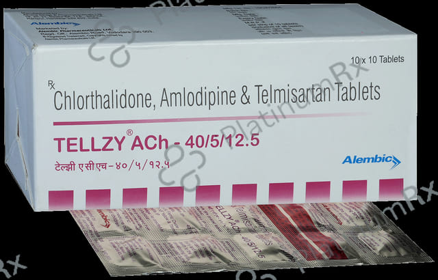 Tellzy Ach 40/5/12.5mg Tablet 10s
