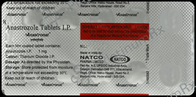 Anastronat 1mg Tablet 10 Tablet