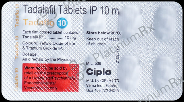 Tadaflo 10mg Tablet 10s