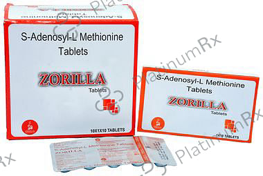 Zorilla S-Adenosyl-L Methionine Tablet 1 Strip