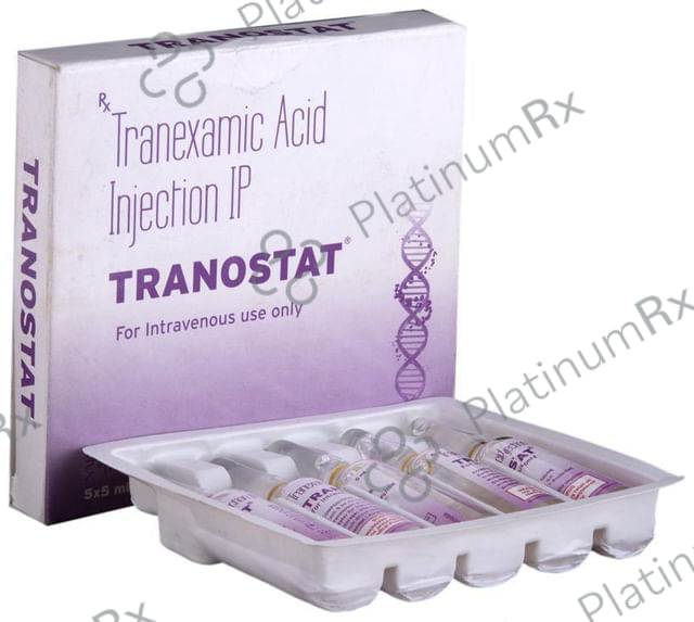 Tranostat 500mg Injection 5X2.5ml