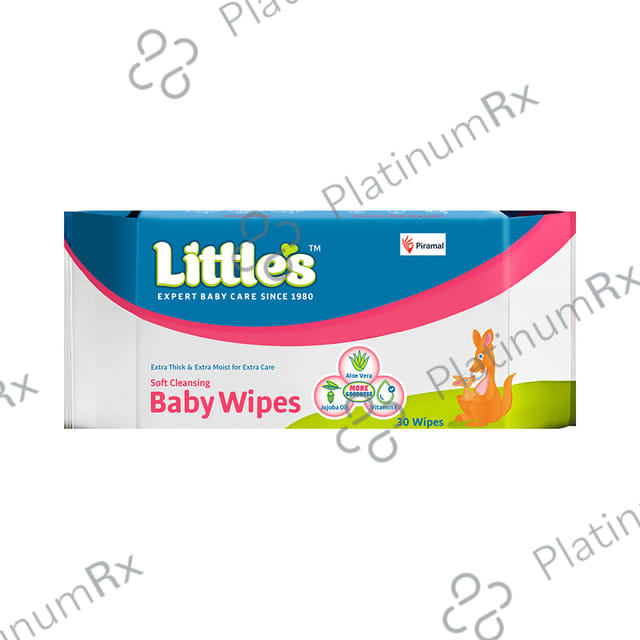 Little's Soft Cleansing Baby Wipes 30 wipes