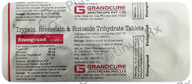 Enzogrand 90mg/48mg/100mg Tablet