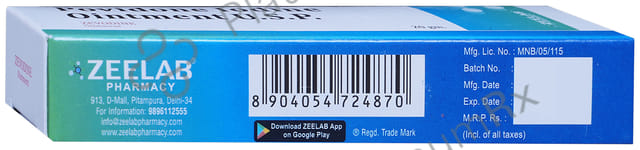 Zevodine 5% Ointment 20gm