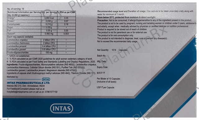 Ecotas BV Capsule 10s