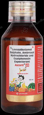 Ascoril LS Junior 15/50/0.5mg Syrup 100ml