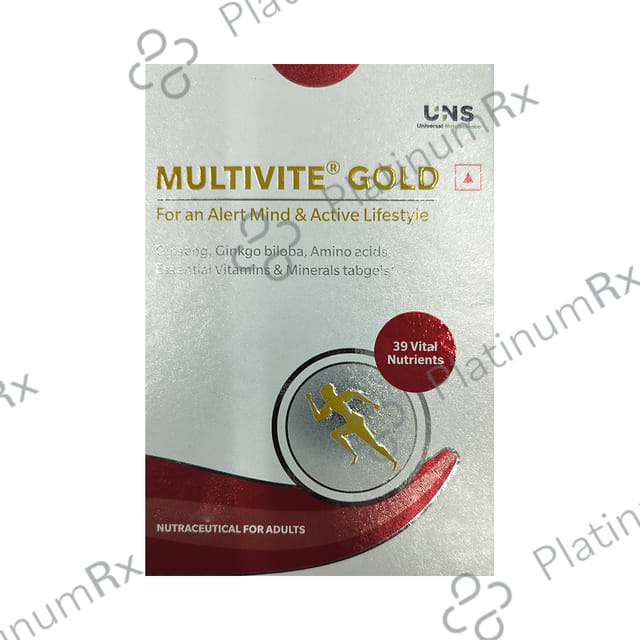 Multivite Gold Tablet 15s