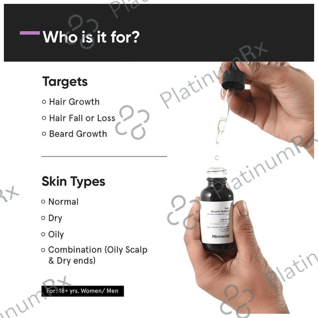 Minimalist 18% Hair Growth Actives Hair Serum 30ml
