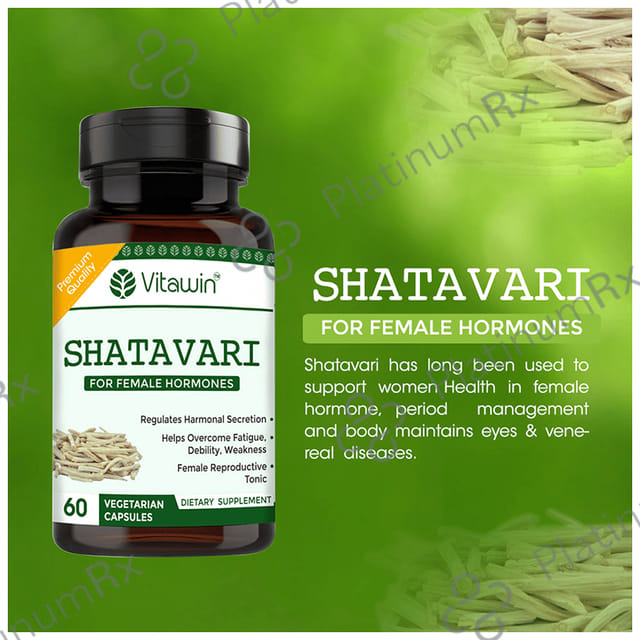 Vitawin Shatavari Vegetarian Capsule