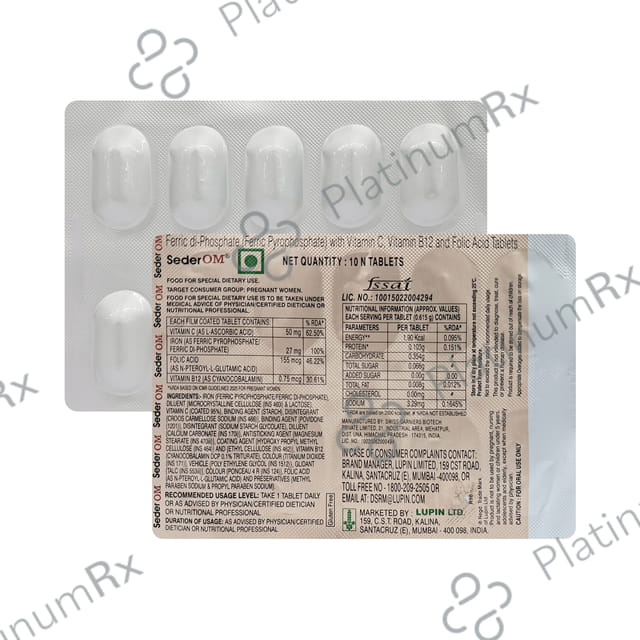 SederOM Tablet 10s