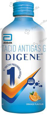 Digene Acidity & Gas Relief Gel Orange Oral Suspension 450ml