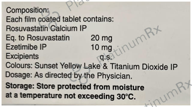 Rosuwise EZ 20mg Tablet 10s