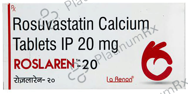 Roslaren 20mg Tablet 10s