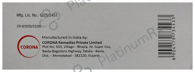 Cortel H 40 40/12.5mg Tablet 15s