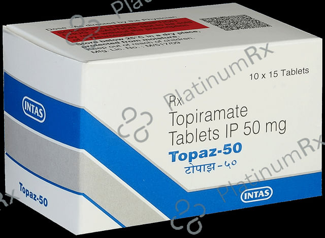 Topaz 50mg Tablet 15s