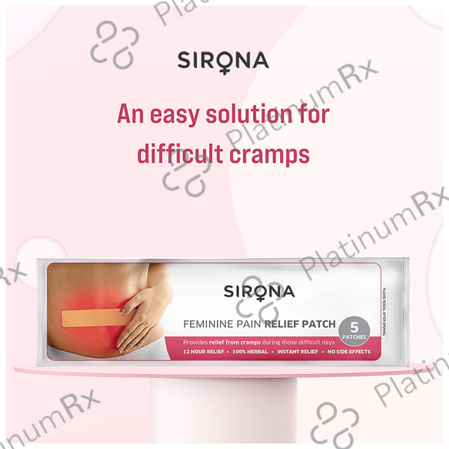 Sirona Feminine Pain Relief Patch