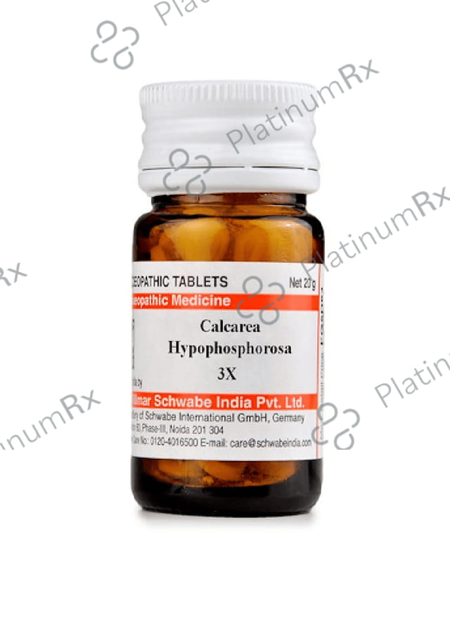 Dr Willmar Schwabe India Calcarea Hypophosphorosa Trituration Tablet 3X