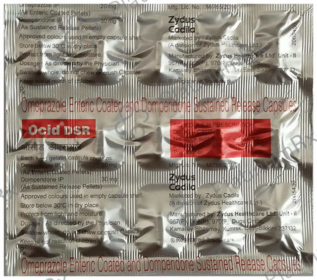 Ocid DSR 30/20mg Capsule 15s