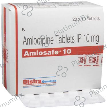 Amlosafe 10mg Tablet 10s