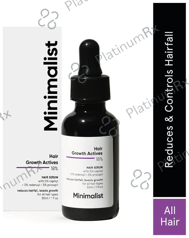 Minimalist 18% Hair Growth Actives Hair Serum 30ml