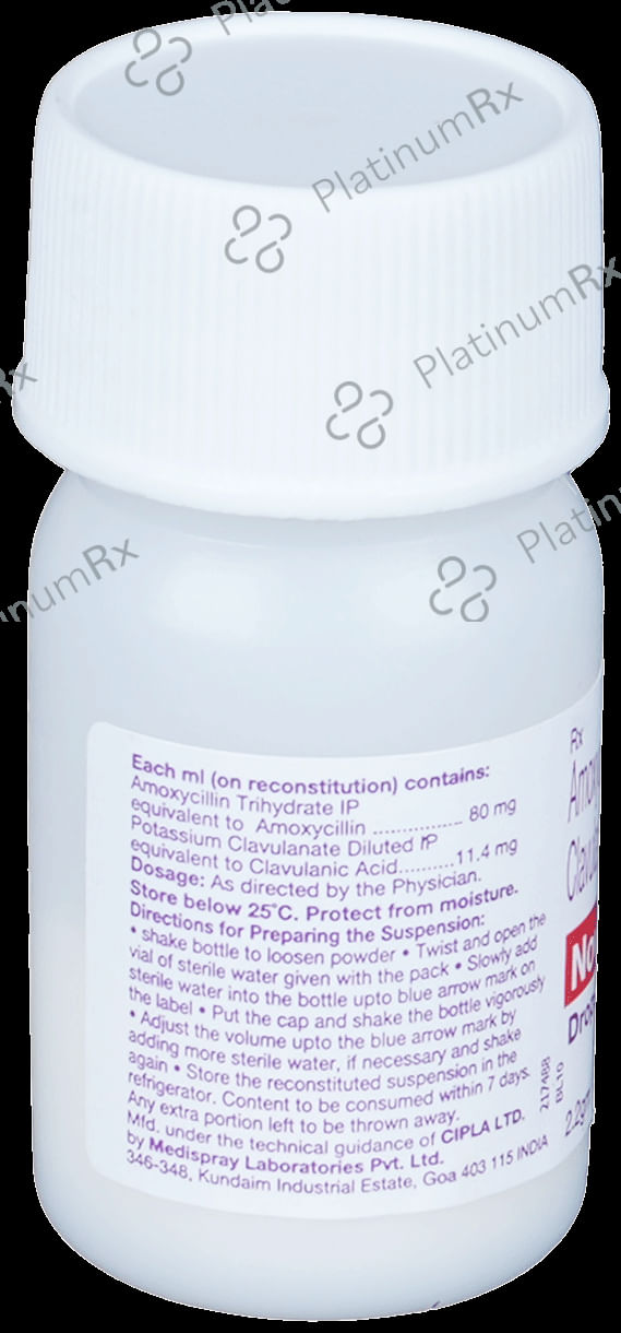 Novamox CV 80/11.4mg Drop 10ml