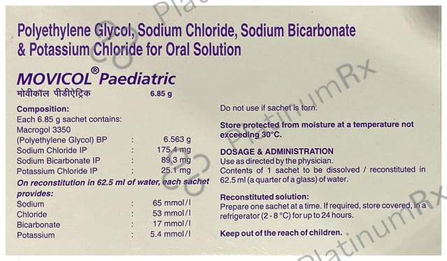 Movicol Paediatric 6.85gm Sachet Pack of 6s