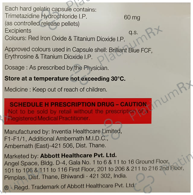 Cytogard OD 60mg Capsule CR 15s